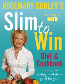 Paperback Slim to Win: Diet and Cookbook Book