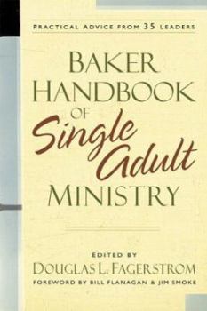 Paperback Baker Handbook of Single Adult Ministry Book