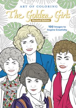 Paperback Art of Coloring: Golden Girls Book