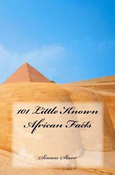 Paperback 101 Little Known African Facts Book