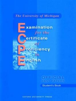 Paperback Michigan Ecpe Proficiency Official Past Papers Student's Book