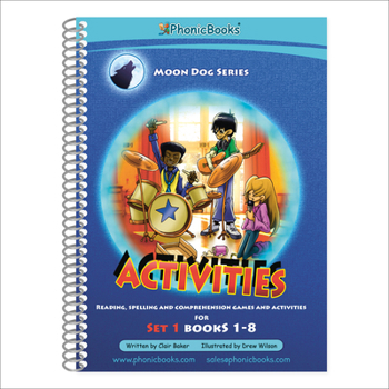 Paperback Phonic Books Moon Dogs Set 1 Activities: Photocopiable Activities Accompanying Moon Dogs Set 1 Books for Older Readers (Alphabet at CVC Level) Book