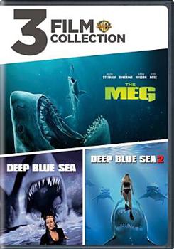DVD 3 Film Collection: The Meg / Deep Blue Sea / Deep Blue Sea 2 Book