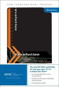 Hardcover Revolution-NIV: The Bible for Teen Guys Book