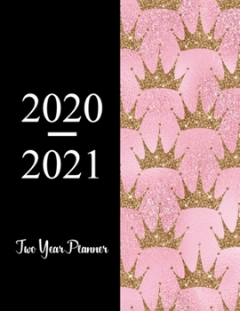 Paperback 2020-2021 Two Year Planner: 24 Months Agenda Planner Organier - Personal Appointment - 2 Year Calendar 2020-2021 Monthly - Business Planners with Book