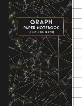 Paperback Graph Paper Notebook: 1 Inch (1" Square Quad Ruled) - Over 100+ Pages Large Print 8.5"x11" Graphing Notebook: Composition Graph Paper Notebo [Large Print] Book