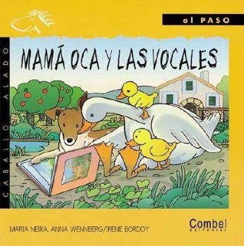 Hardcover Mama Oca y las Vocales = Mother Goose and the Vowels [Spanish] Book