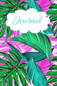 Journal: Blank Lined Journal Diary Notebook Book for Writing and Note Taking For Women, Girls and Teens Palm Leaves