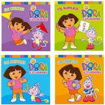 Hardcover Dora La Exploradora - 4 Titulos Diferentes (Spanish Edition) [Spanish] Book