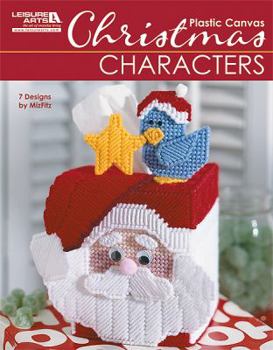 Paperback Christmas Characters in Plastic Canvas (Leisure Arts #5829) Book