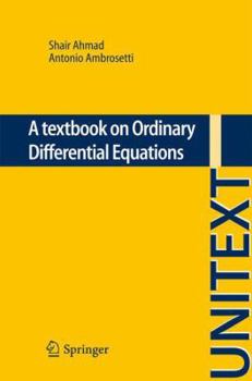 Paperback A Textbook on Ordinary Differential Equations Book