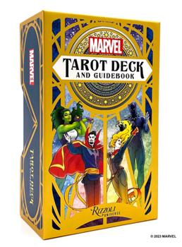 Paperback Marvel Tarot Deck and Guidebook Book