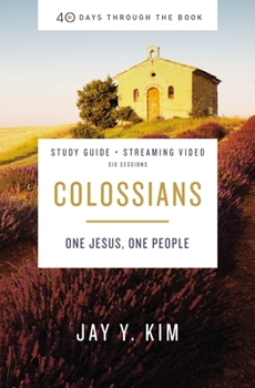Paperback Colossians Bible Study Guide Plus Streaming Video: One Jesus, One People Book
