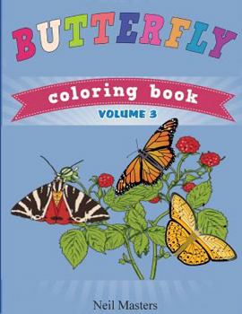 Paperback Butterfly Coloring Book (Avon Coloring Books) Book