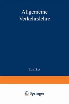 Paperback Allgemeine Verkehrslehre [German] Book