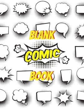 Paperback Blank Comic Book: blank comic book for kids with variety of templates comic blank bookcomic books for boys and girls Large 8.5x11 inch Book