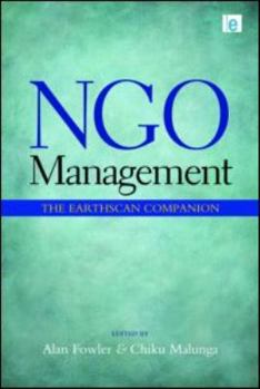 Paperback NGO Management: The Earthscan Companion Book