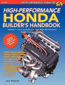 Paperback High-Performance Honda Builder's Handbook Book