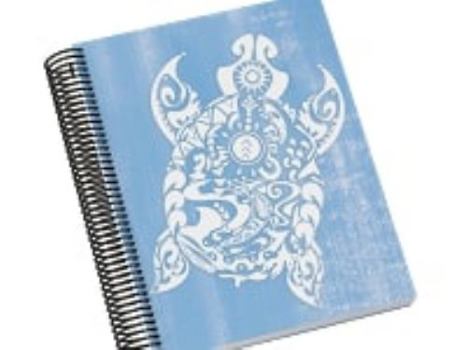 Spiral-bound Aloha Life Journal Book