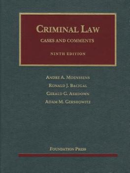 Hardcover Criminal Law (University Casebook Series) Book