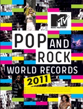 Hardcover MTV Pop and Rock World Records 2011 Book