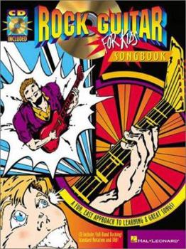 Paperback Rock Guitar for Kids Songbook Book