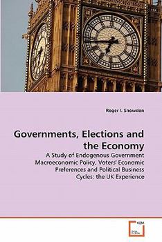 Paperback Governments, Elections and the Economy Book