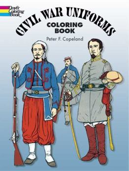 Paperback Civil War Uniforms Coloring Book