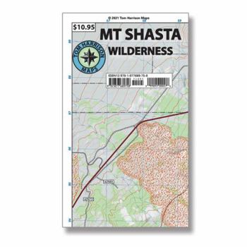 Loose Leaf MT Shasta Wilderness Trail Map Book