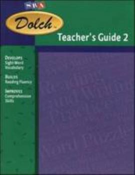 Paperback Dolch (R) First Reading Books Teacher's Guide 2 (Additional Resources)' (DOLCH FIRST READING BOOKS) Book