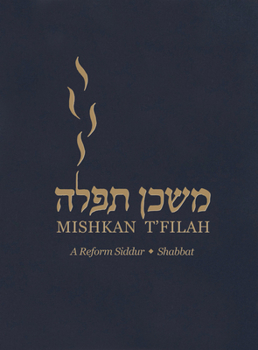 Hardcover Mishkan T'filah: Large Print, Shabbat Book