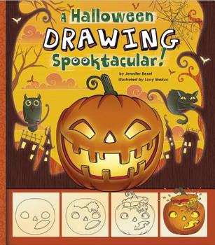 Paperback A Halloween Drawing Spooktacular! Book