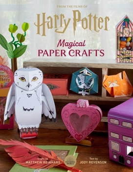 Paperback Harry Potter: Magical Paper Crafts: 24 Official Creations Inspired by the Wizarding World Book