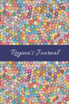 Paperback Regina's Journal: Cute Personalized Name College-Ruled Notebook for Girls & Women - Blank Lined Gift Journal/Diary for Writing & Note Ta Book