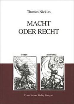 Macht Oder Recht: Fruhneuzeitliche Politik Im Obersachsischen Reichskreis