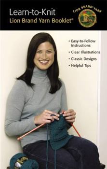 Paperback Learn to Knit (Leisure Arts #122363) Book