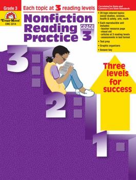 Paperback Nonfiction Reading Practice Grade 3 Book