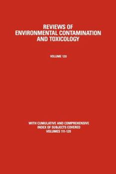 Paperback Reviews of Environmental Contamination and Toxicology Book