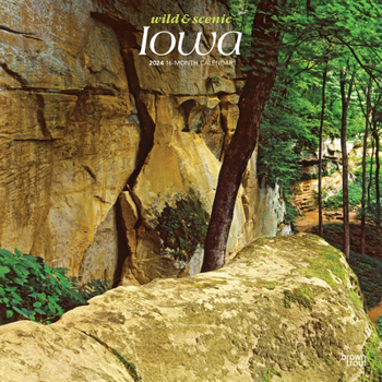 Calendar Iowa Wild & Scenic 2024 Square Book