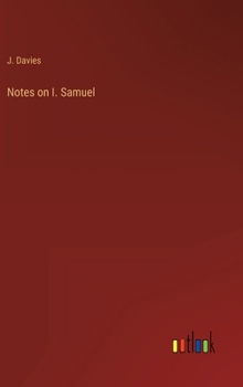 Hardcover Notes on I. Samuel Book