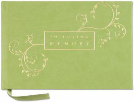 Hardcover Guest Book in Loving Memory Book