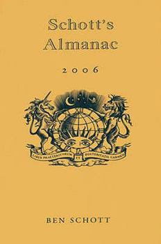Hardcover Schott's Almanac 2006. Book