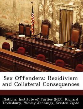 Paperback Sex Offenders: Recidivism and Collateral Consequences Book