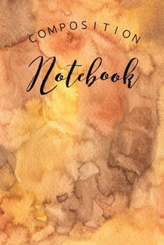 Composition Notebook: College Ruled 6" x 9" Writing Notes Journal,Office,Kids,School and college student.