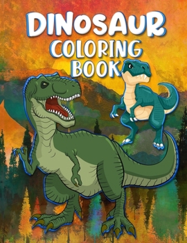 Paperback Dinosaur Coloring Book: For Kids And Toddlers! Book