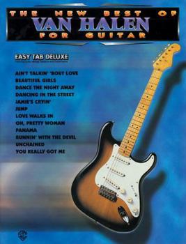 Paperback The New Best of Van Halen for Guitar: Easy Tab Deluxe Book