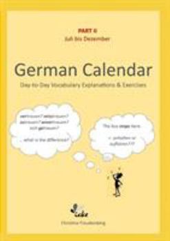 Paperback Day-to-Day German Calendar: July - December [German] Book