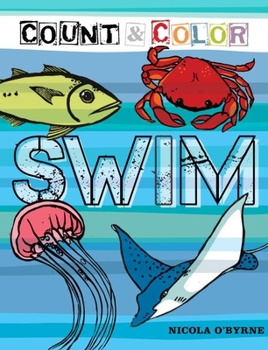 Paperback Count and Color: Swim Book