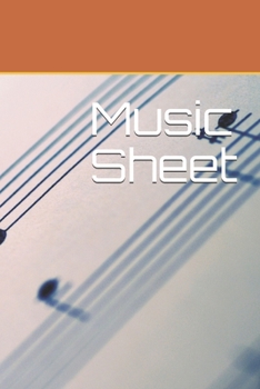 Paperback Music Sheet: musicians Book