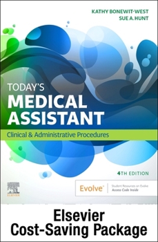 Hardcover Today's Medical Assistant - Book, Study Guide, and Simchart for the Medical Office 2022 Edition Package: Clinical & Administrative Procedures Book